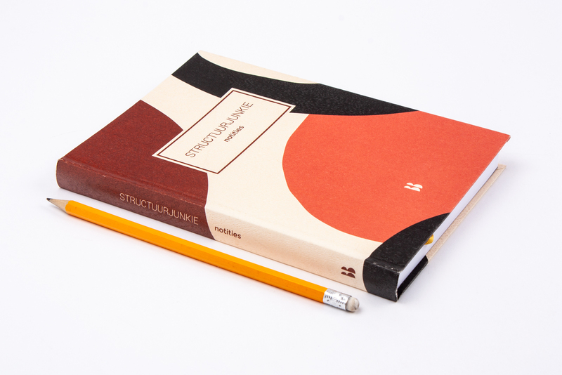 Structuurjunkie notitieboek (oudroze) 2